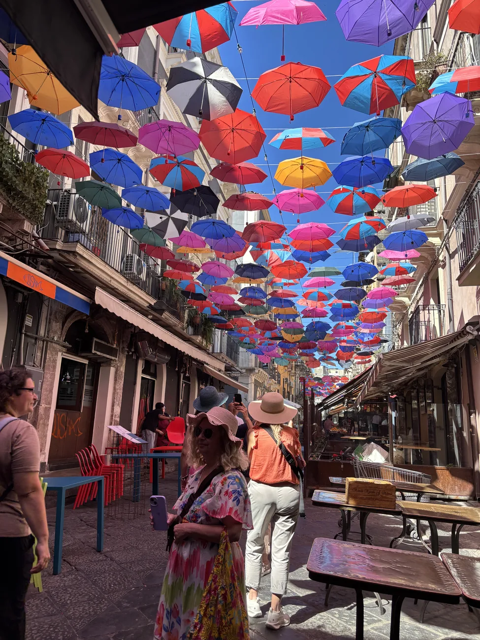 Catania market stalls