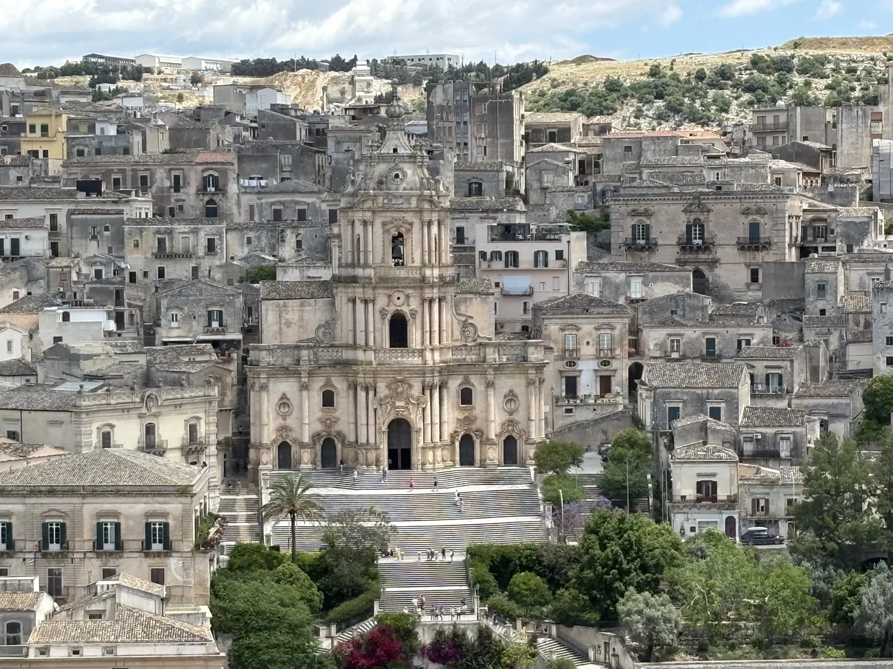 Modica streets and architecture