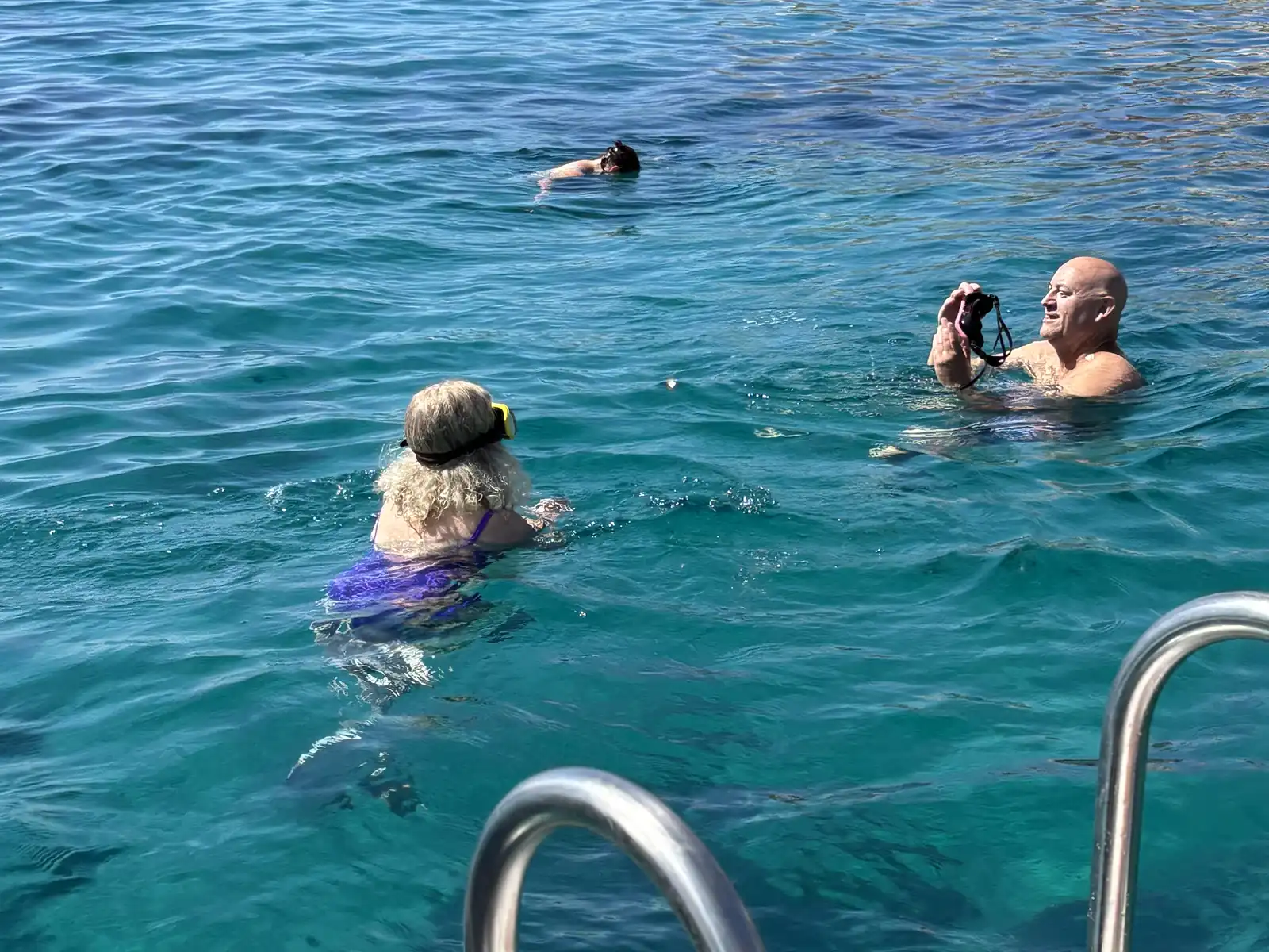 Swimming in the Sicilian sea